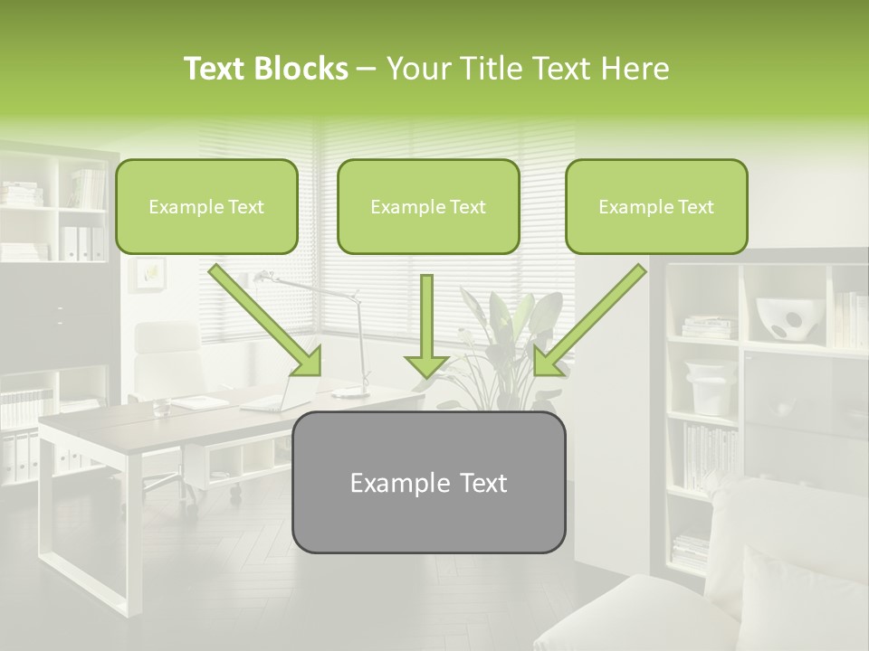 Interior Structure Apartment PowerPoint Template