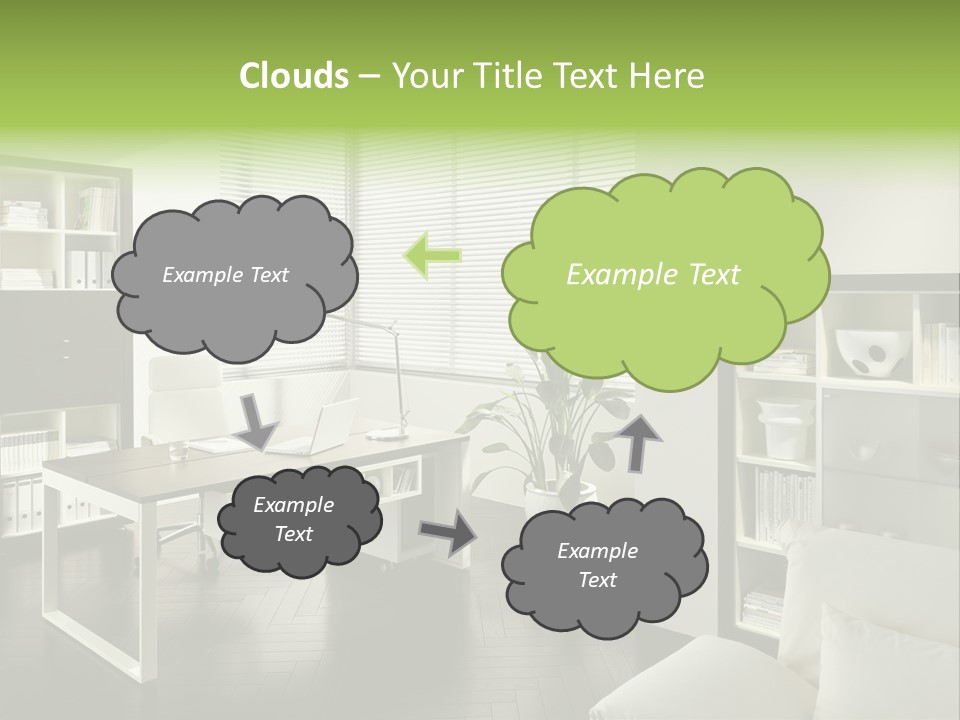 Interior Structure Apartment PowerPoint Template