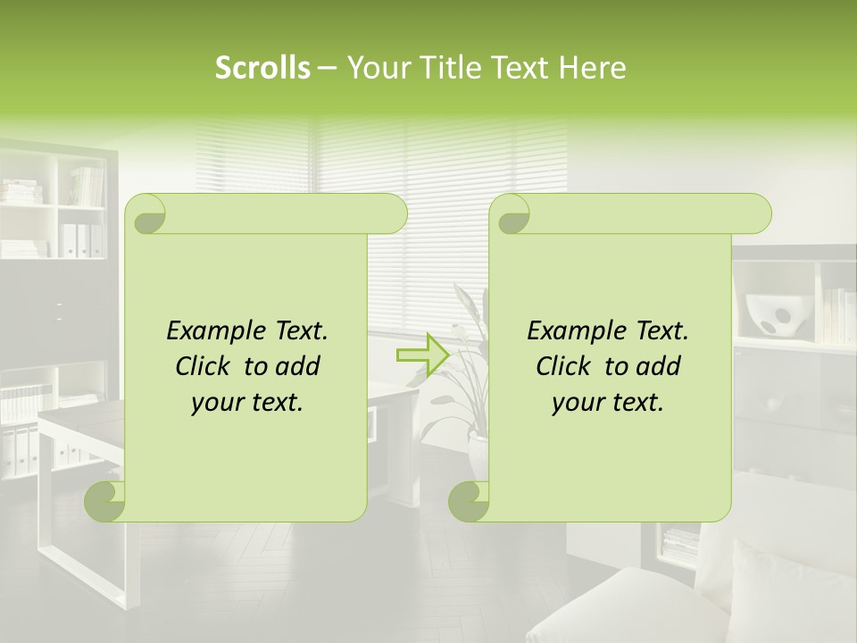 Interior Structure Apartment PowerPoint Template