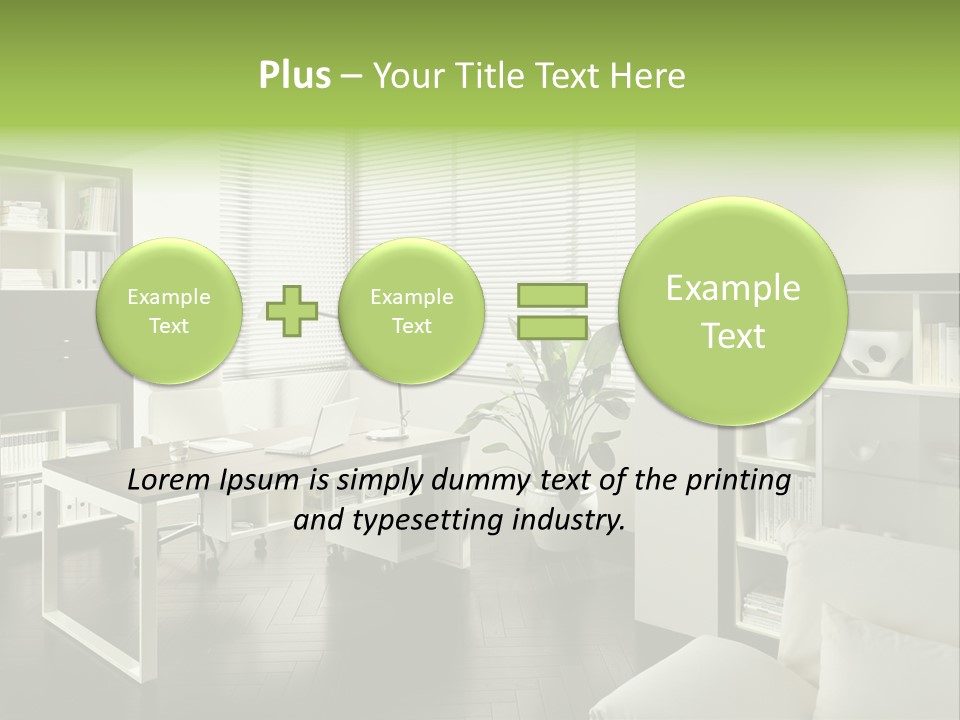Interior Structure Apartment PowerPoint Template
