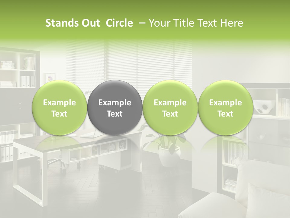 Interior Structure Apartment PowerPoint Template