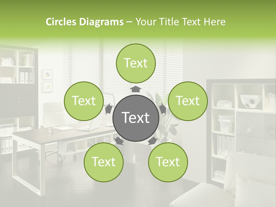 Interior Structure Apartment PowerPoint Template