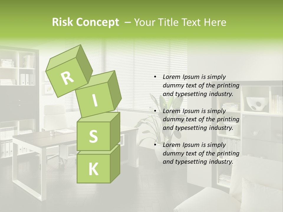 Interior Structure Apartment PowerPoint Template