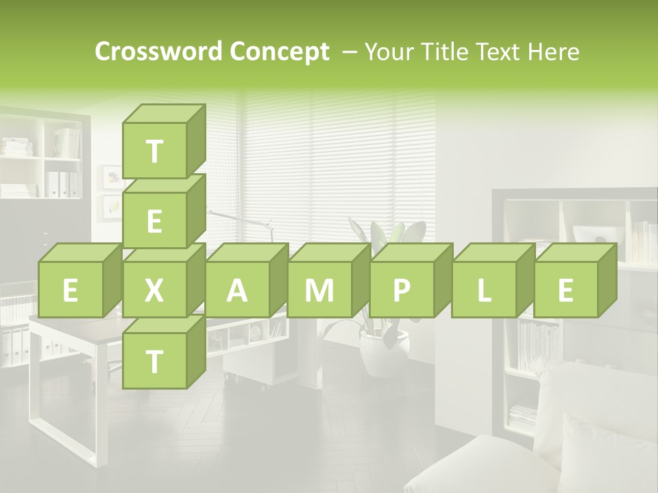 Interior Structure Apartment PowerPoint Template