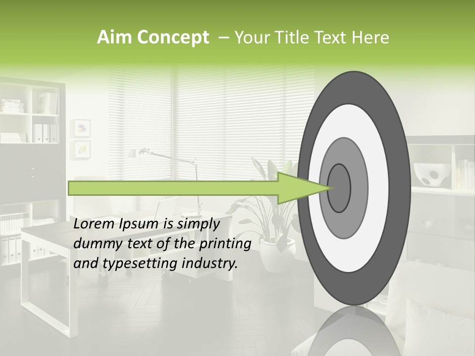 Interior Structure Apartment PowerPoint Template