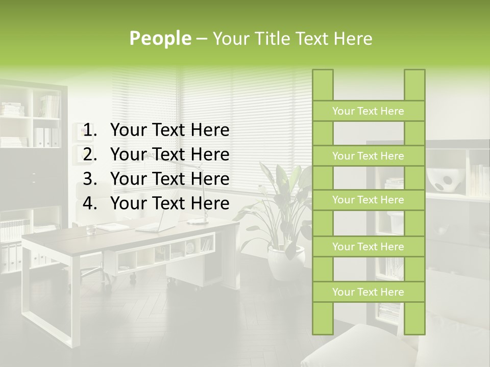 Interior Structure Apartment PowerPoint Template