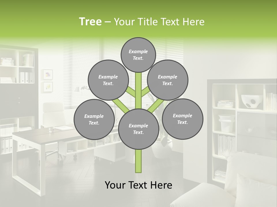 Interior Structure Apartment PowerPoint Template