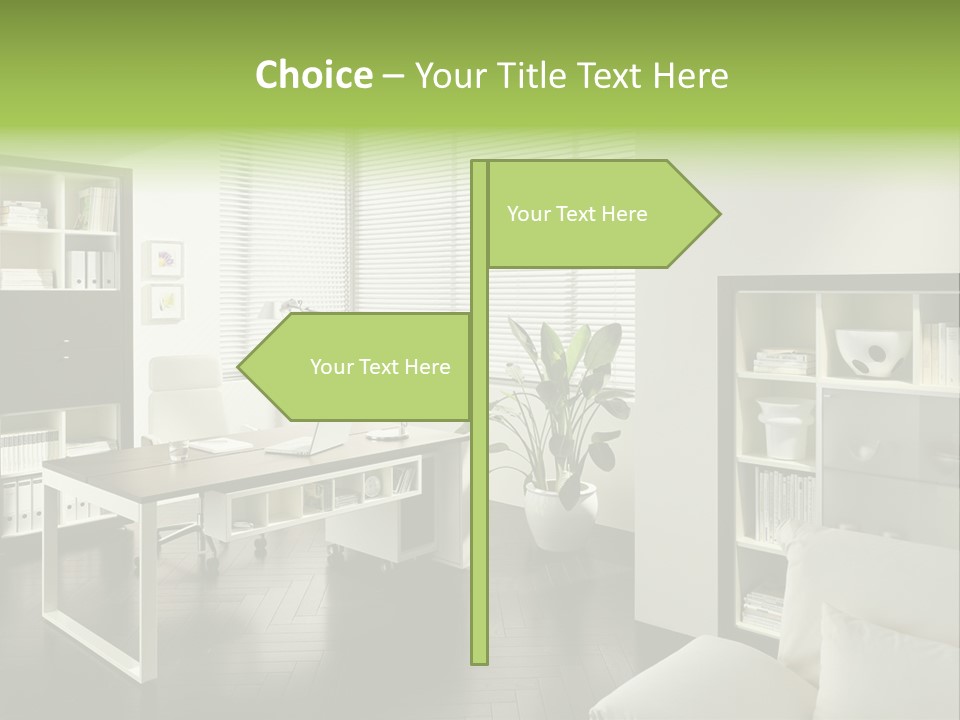 Interior Structure Apartment PowerPoint Template