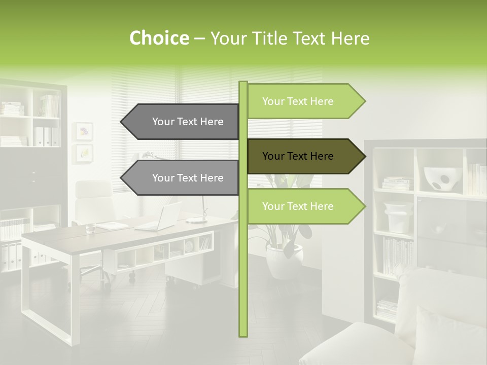 Interior Structure Apartment PowerPoint Template