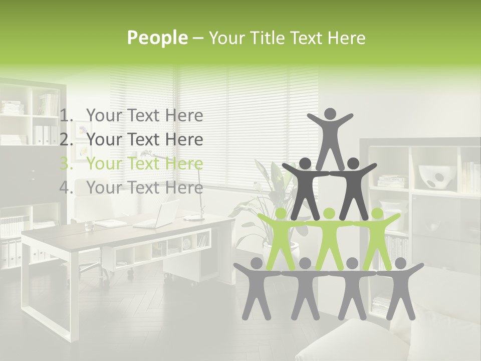 Interior Structure Apartment PowerPoint Template