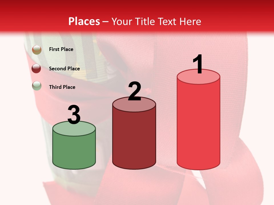 Coin Ribbon Roller PowerPoint Template