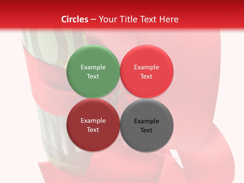 Coin Ribbon Roller PowerPoint Template