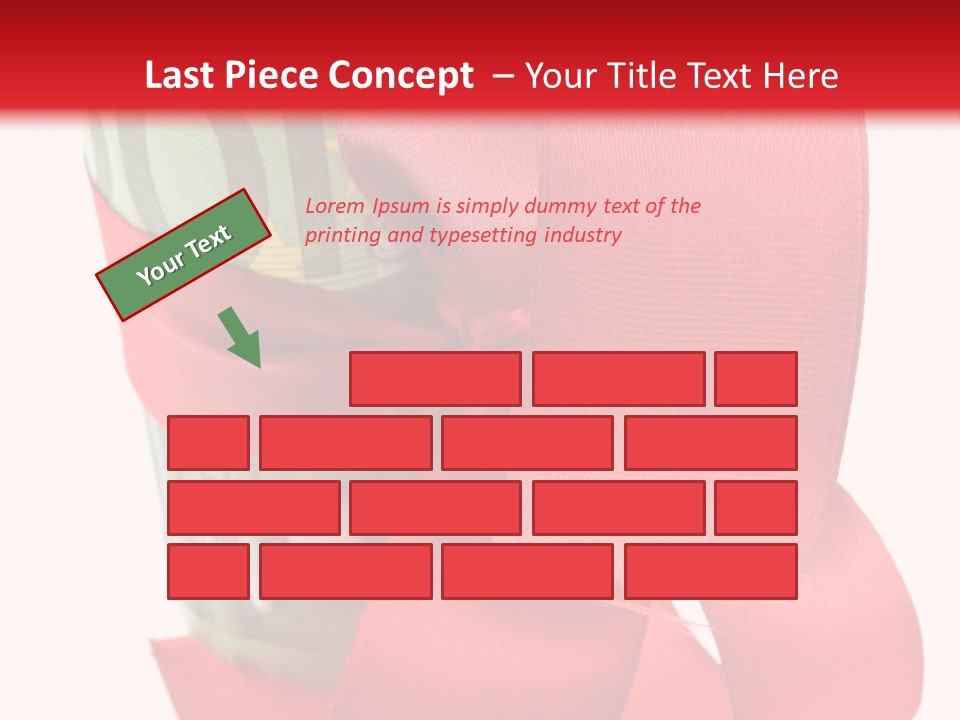 Coin Ribbon Roller PowerPoint Template