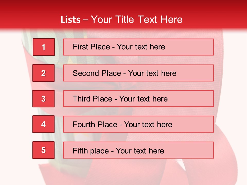 Coin Ribbon Roller PowerPoint Template