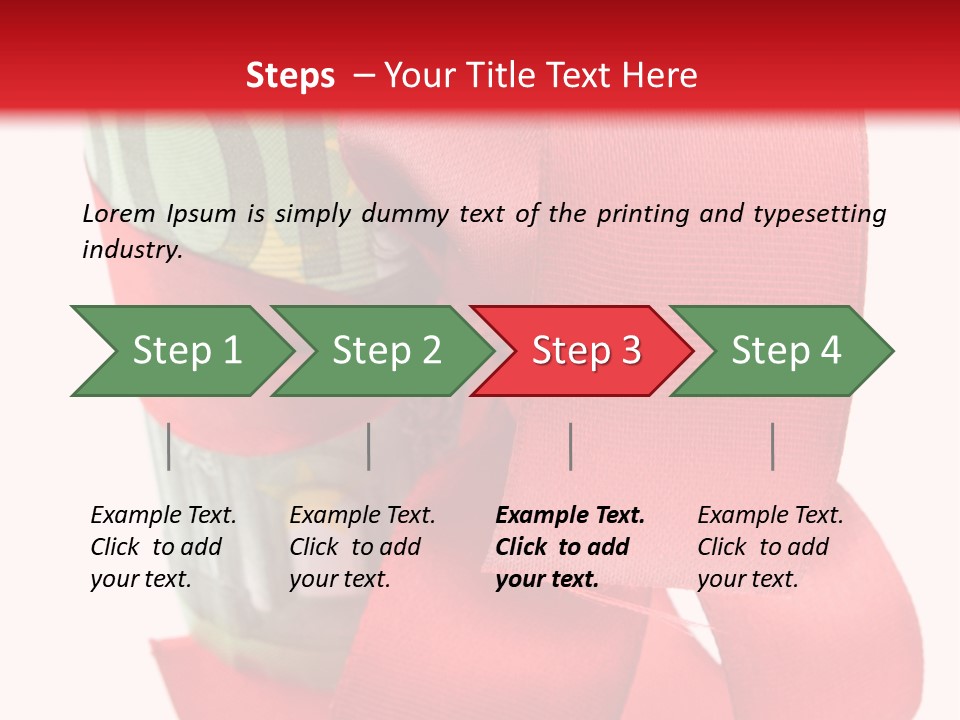 Coin Ribbon Roller PowerPoint Template