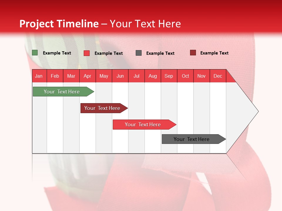 Coin Ribbon Roller PowerPoint Template