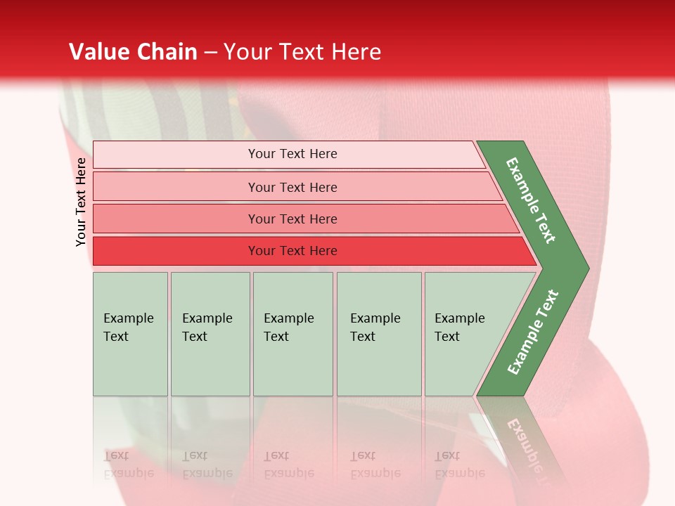 Coin Ribbon Roller PowerPoint Template