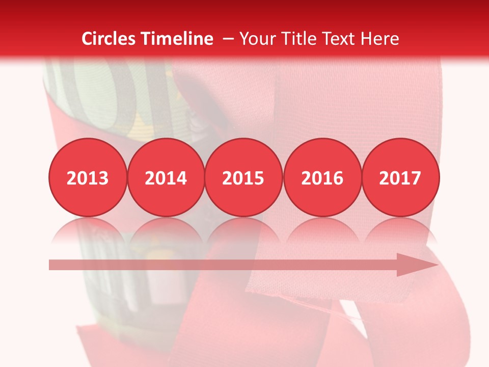 Coin Ribbon Roller PowerPoint Template