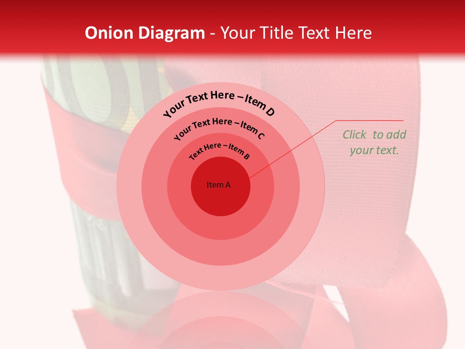 Coin Ribbon Roller PowerPoint Template