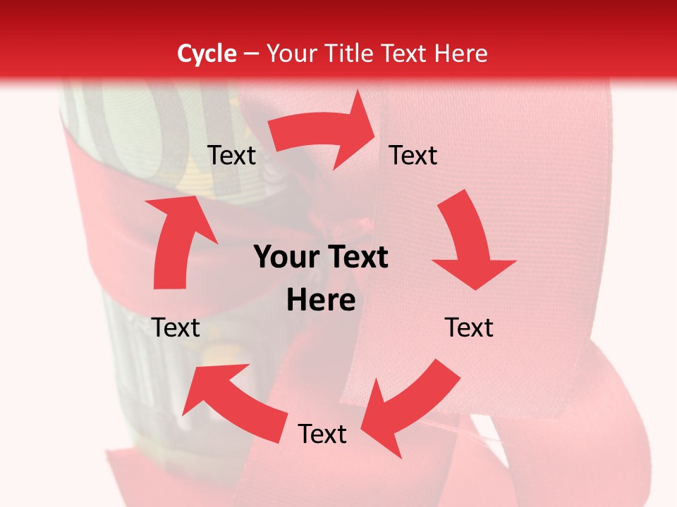 Coin Ribbon Roller PowerPoint Template