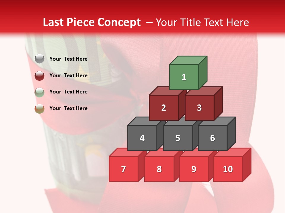 Coin Ribbon Roller PowerPoint Template