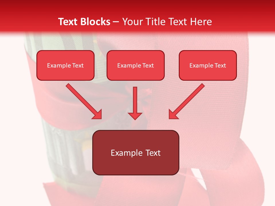 Coin Ribbon Roller PowerPoint Template