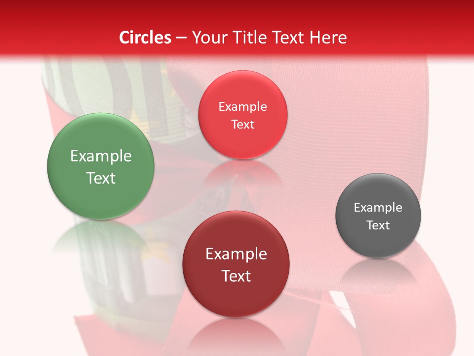 Coin Ribbon Roller PowerPoint Template