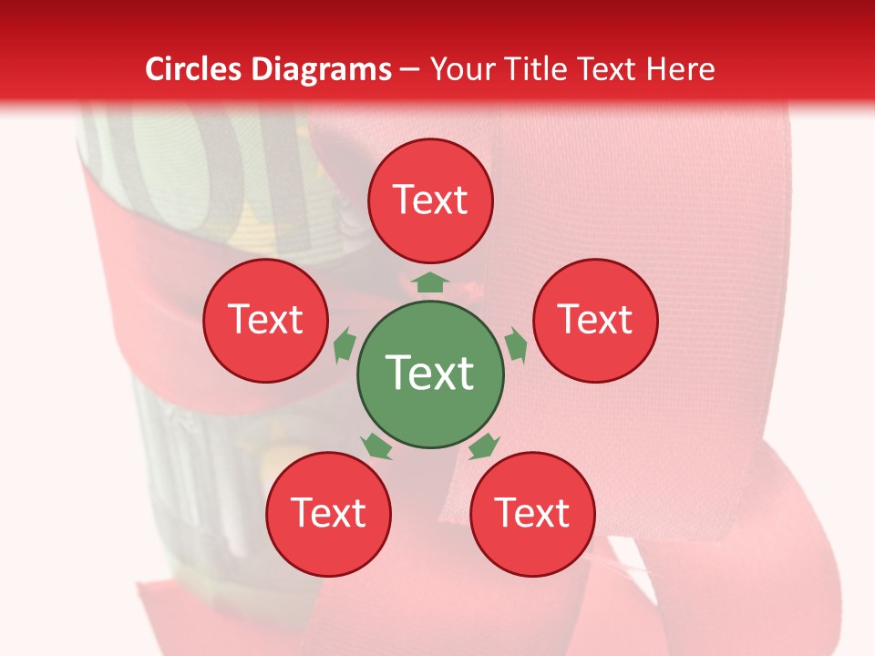 Coin Ribbon Roller PowerPoint Template