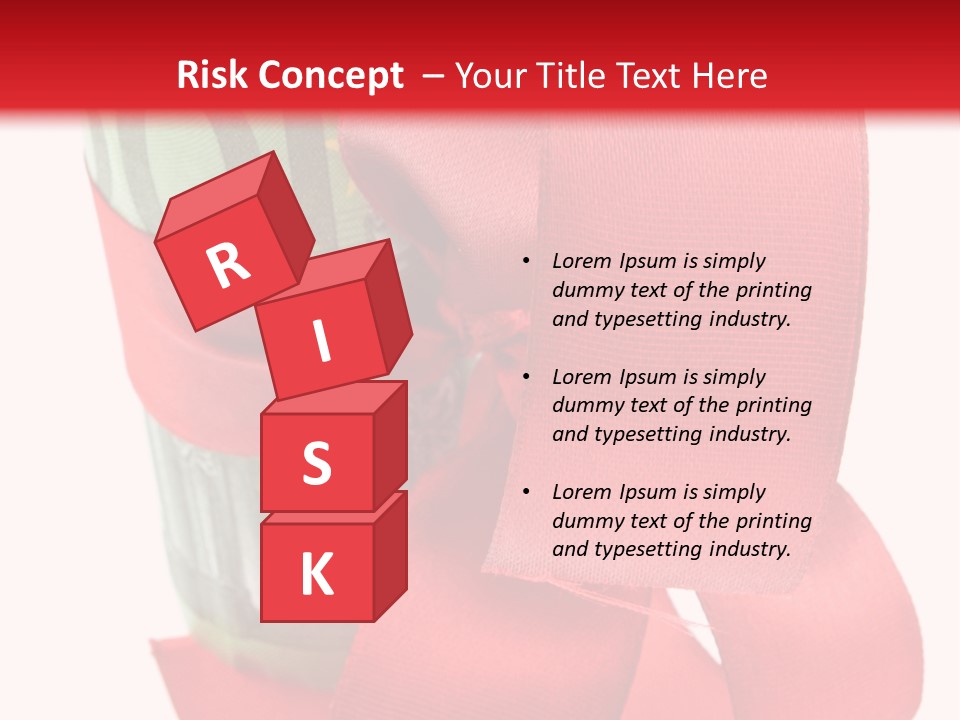 Coin Ribbon Roller PowerPoint Template