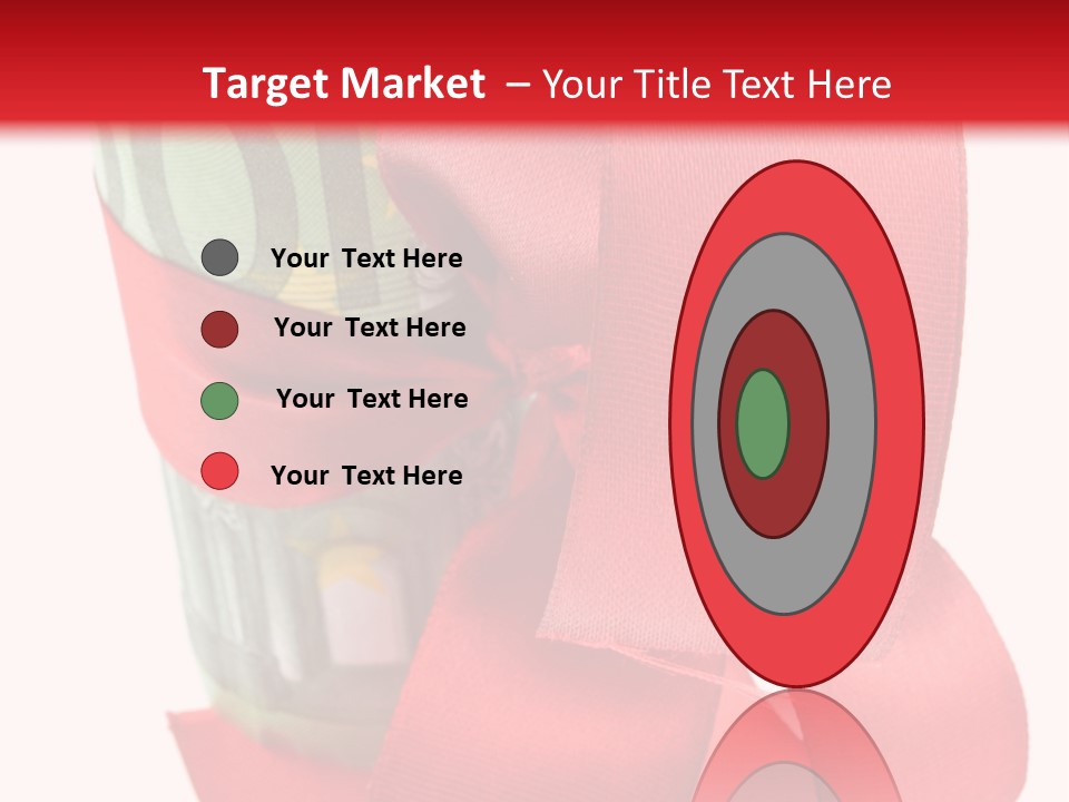 Coin Ribbon Roller PowerPoint Template