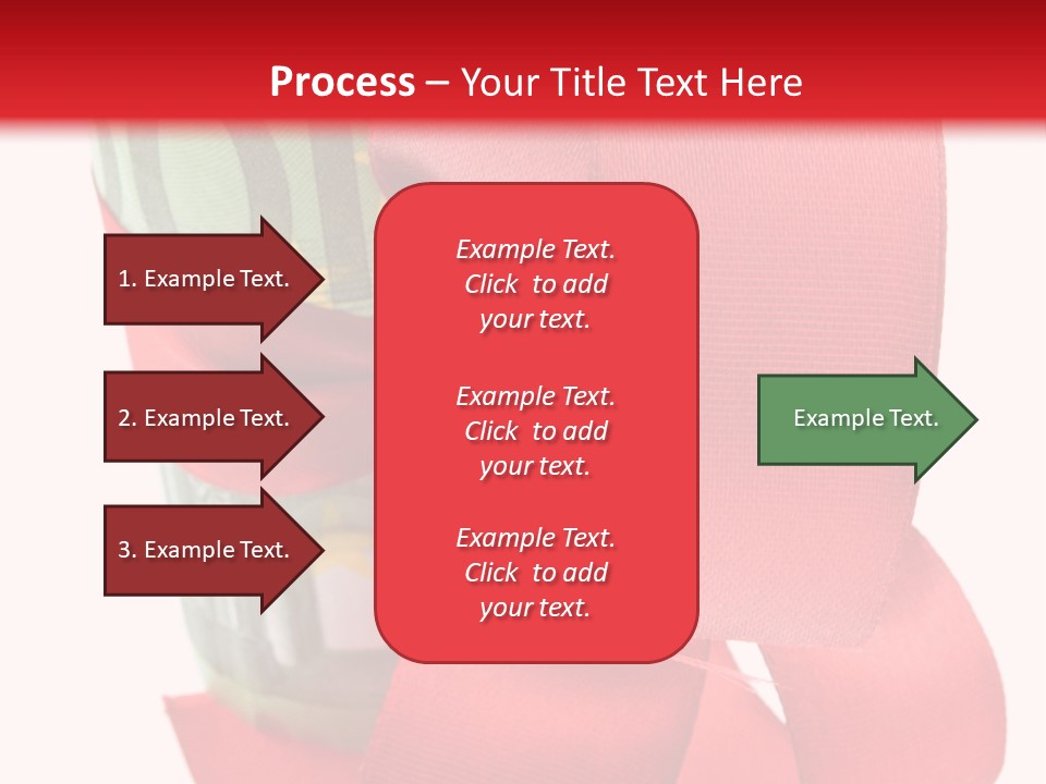 Coin Ribbon Roller PowerPoint Template