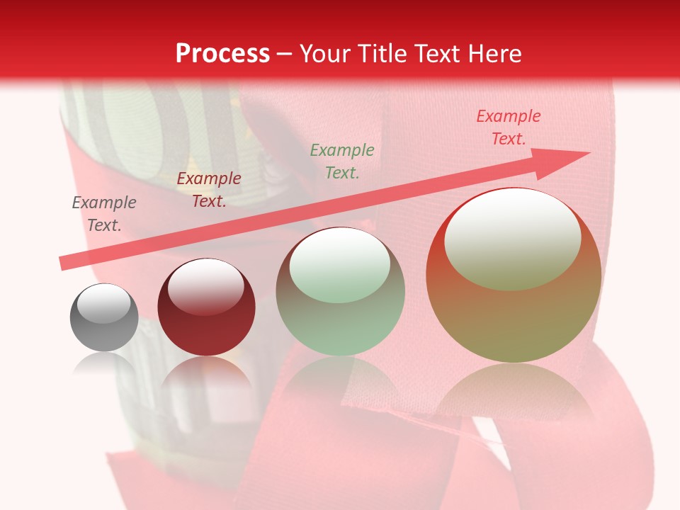 Coin Ribbon Roller PowerPoint Template