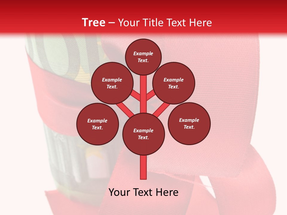 Coin Ribbon Roller PowerPoint Template