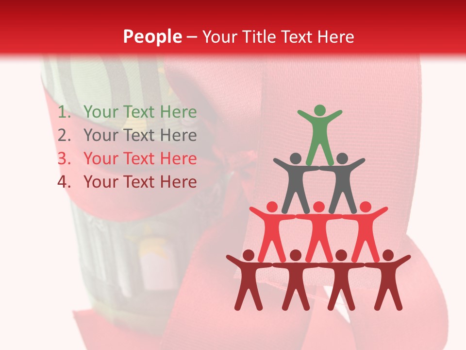 Coin Ribbon Roller PowerPoint Template