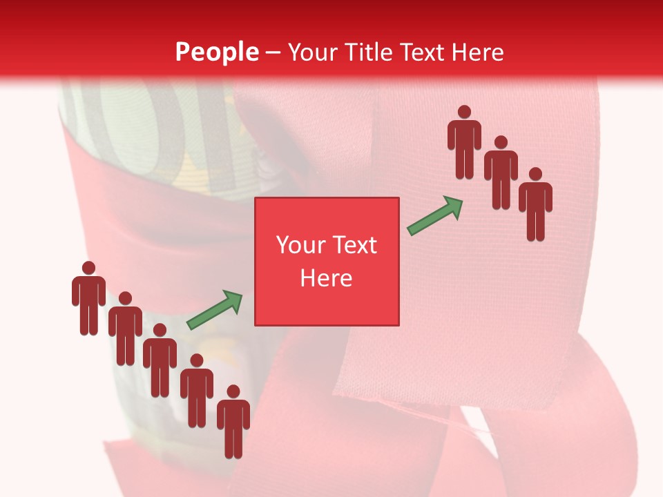 Coin Ribbon Roller PowerPoint Template