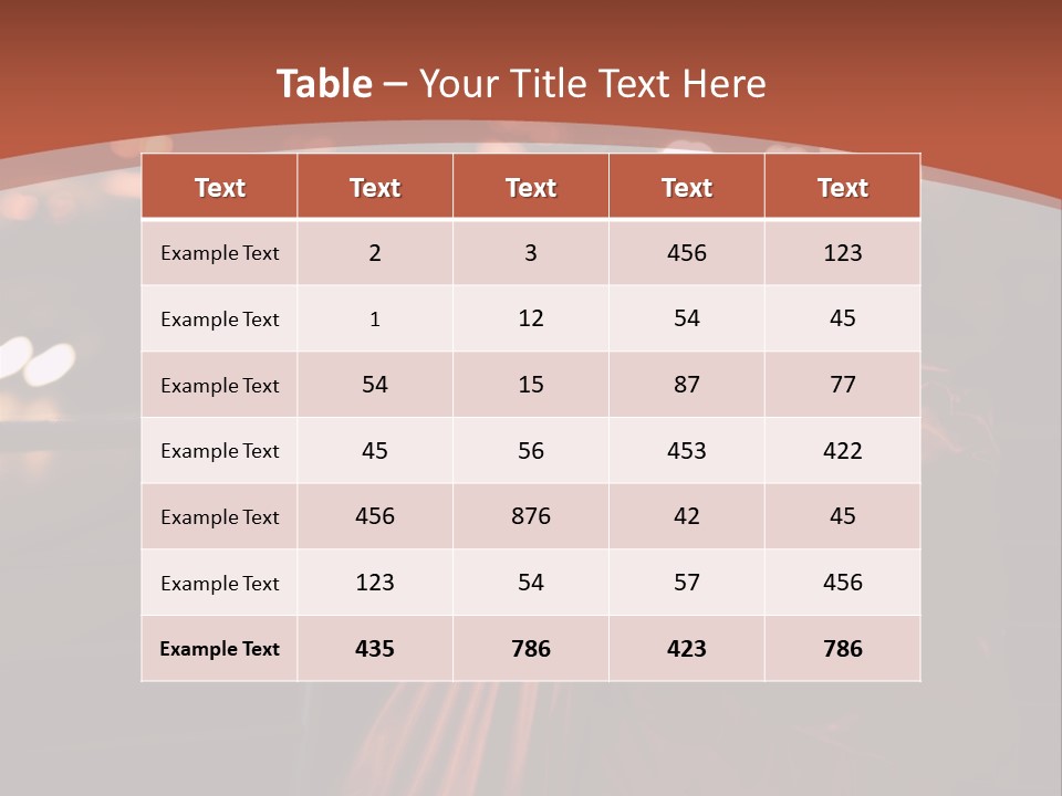 Hairstyle Hair Model PowerPoint Template