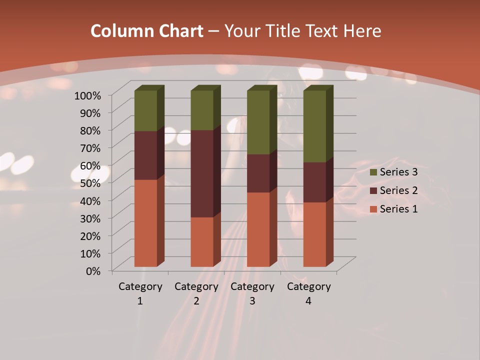 Hairstyle Hair Model PowerPoint Template