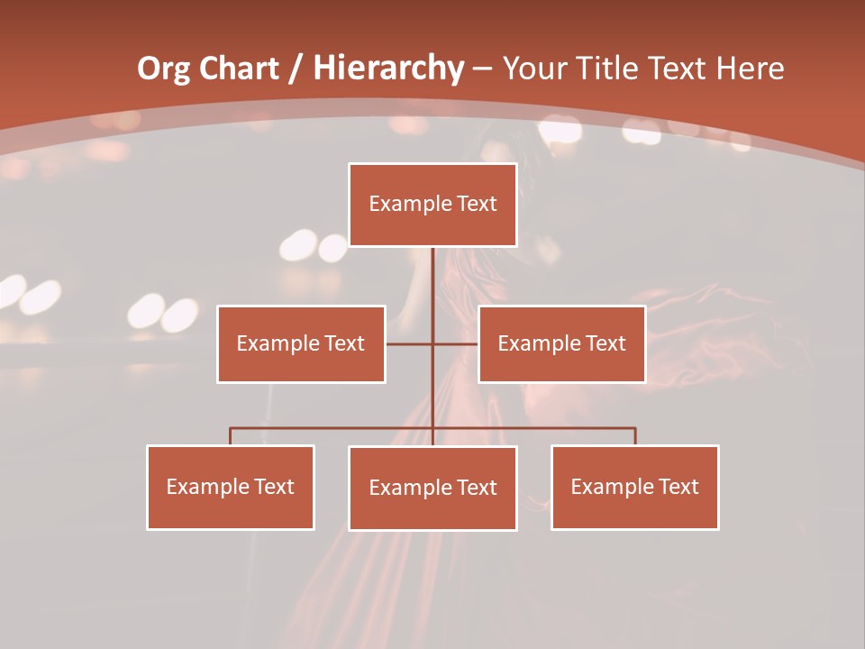 Hairstyle Hair Model PowerPoint Template