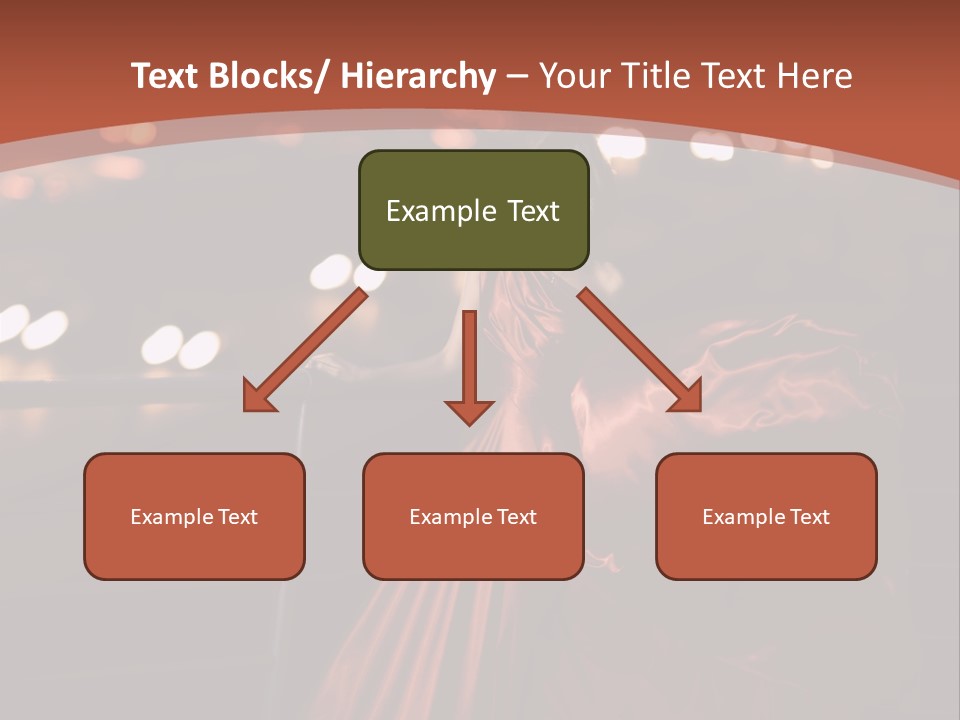 Hairstyle Hair Model PowerPoint Template