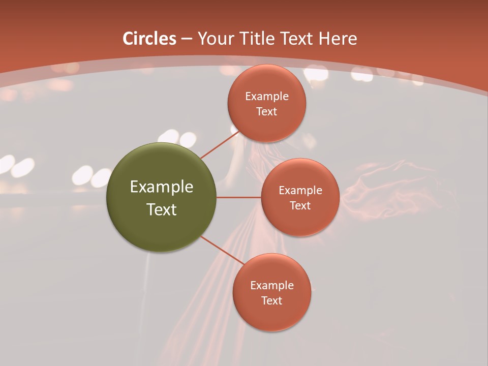 Hairstyle Hair Model PowerPoint Template