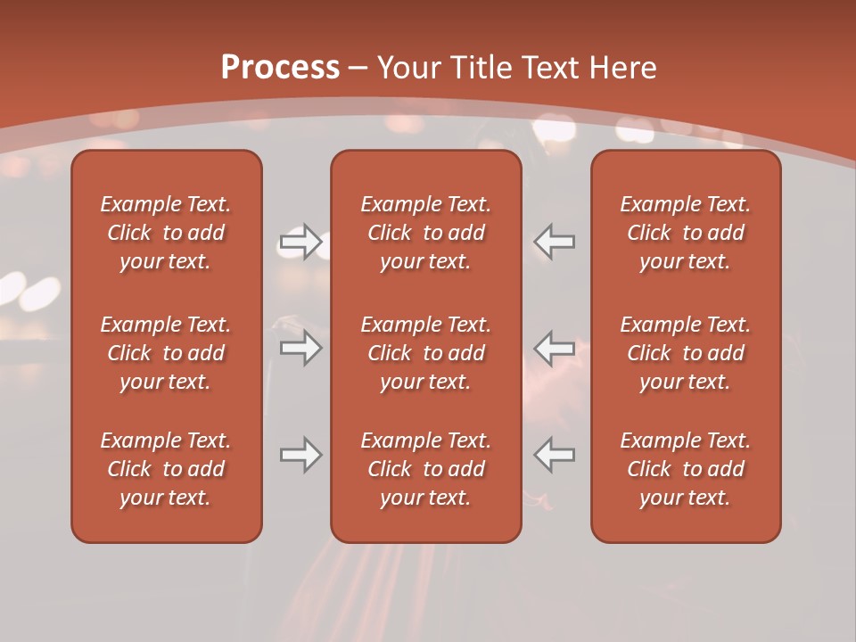 Hairstyle Hair Model PowerPoint Template