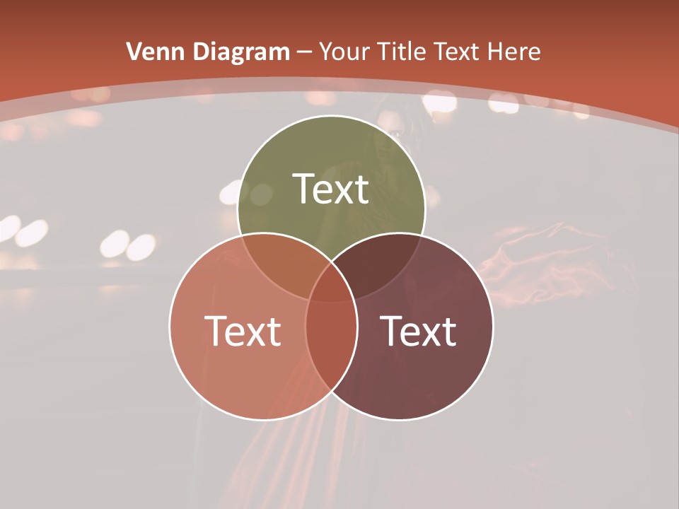 Hairstyle Hair Model PowerPoint Template