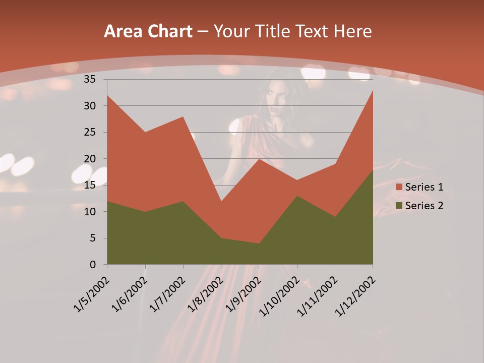 Hairstyle Hair Model PowerPoint Template