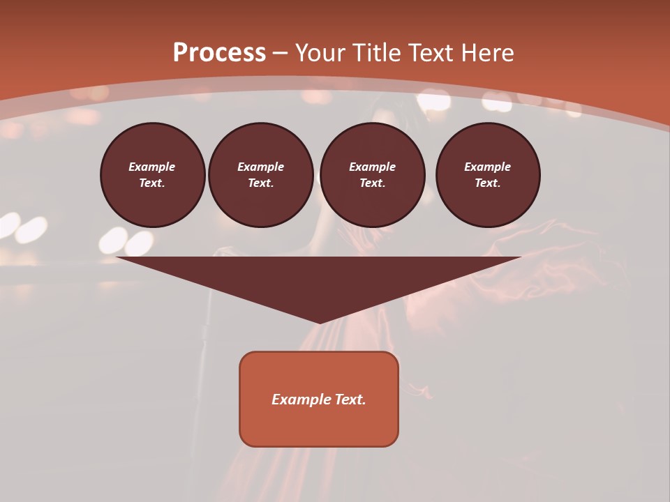 Hairstyle Hair Model PowerPoint Template