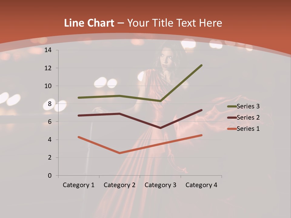 Hairstyle Hair Model PowerPoint Template