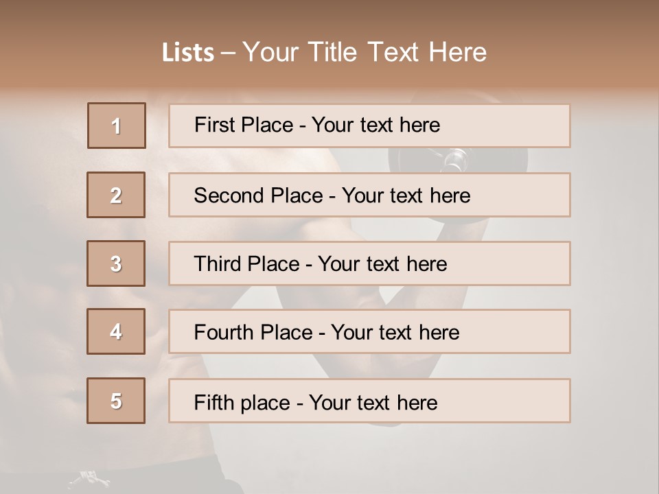 Naked Fatigue Tool PowerPoint Template