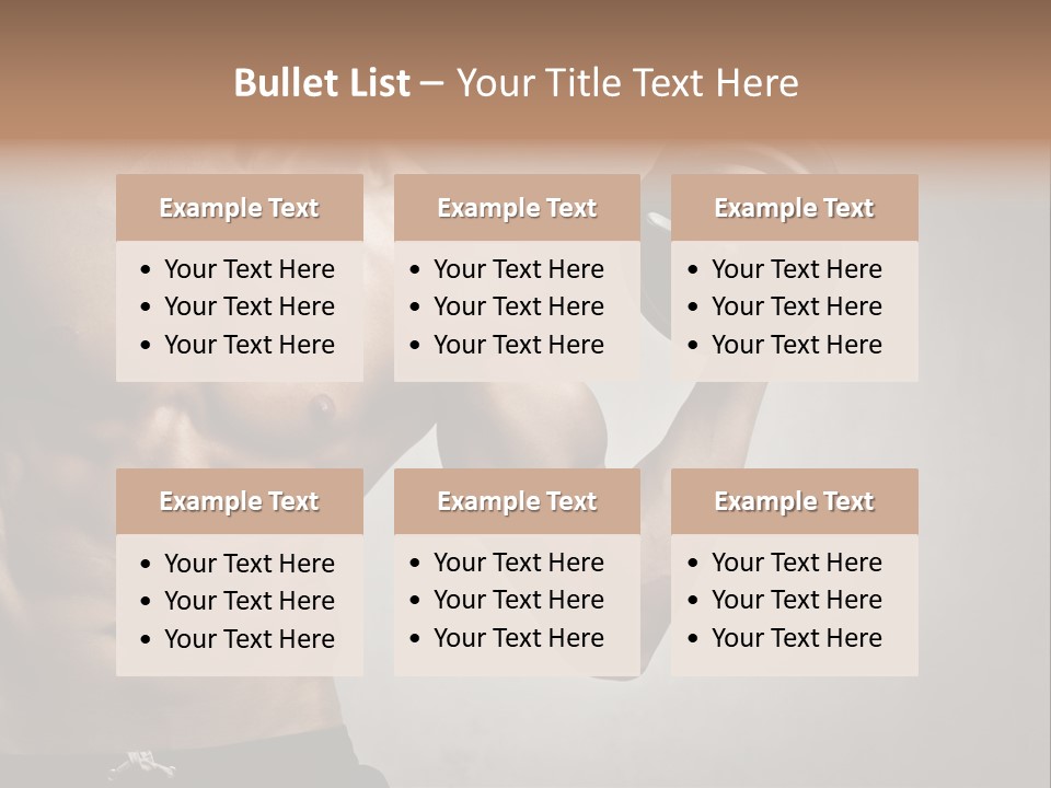Naked Fatigue Tool PowerPoint Template