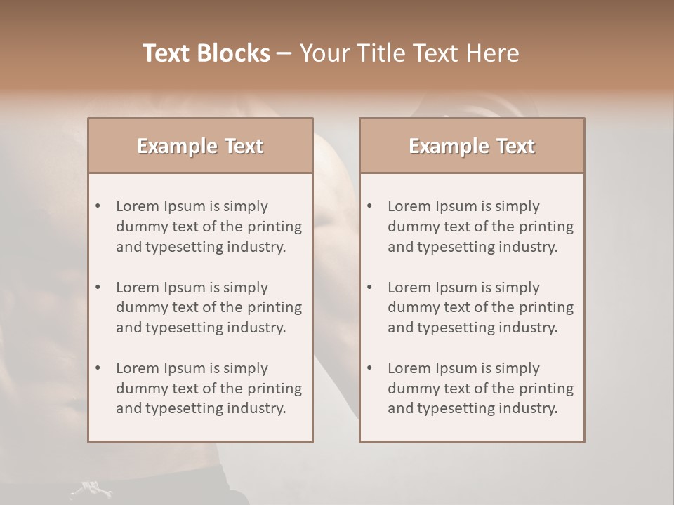 Naked Fatigue Tool PowerPoint Template