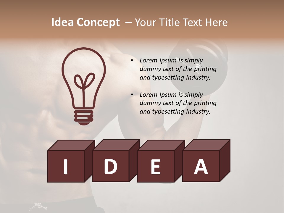 Naked Fatigue Tool PowerPoint Template