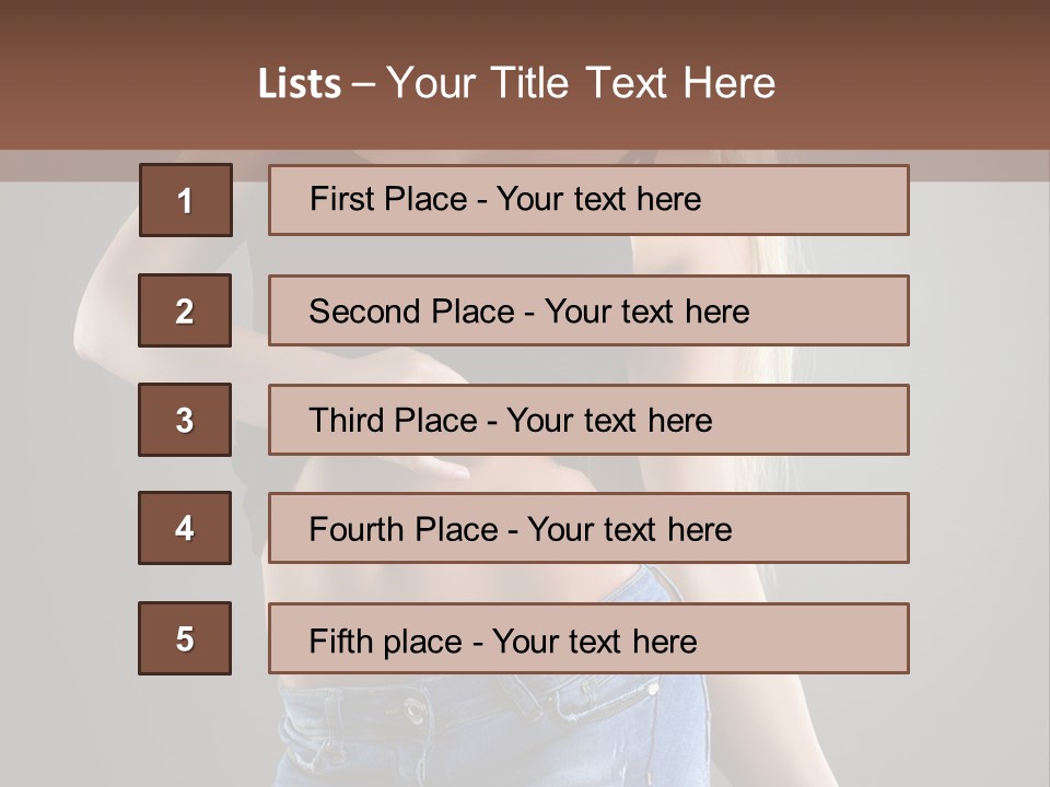 Only Model Studio PowerPoint Template